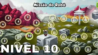 Bomber Friends: Missão do Robo Nível 10