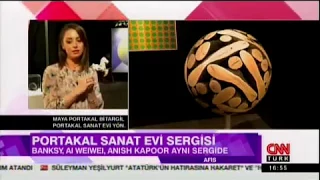 Maya Portakal Bitargil - Satışlı Sergi 12 Mayıs 2017 I CNN Türk Afiş Programı