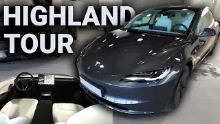 Highland Tesla Model 3 First Look - No Stalks!