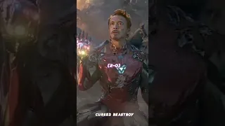 Ironman with infinity stones vs Thanos #shorts