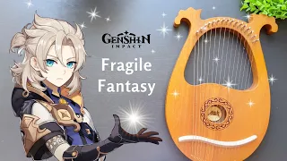 Fragile Fantasy | Genshin Impact Lyre Harp Cover (with Notes)