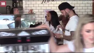 Christina Milian and Matt Pokora takes her daughter for ice cream_FH Channel