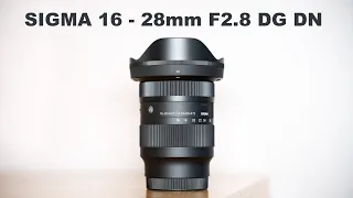 Sigma 16-28mm F2.8 –Perfect Wide Zoom