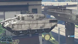 Gta 5 - Franklin's 5 Star Tank Rampage