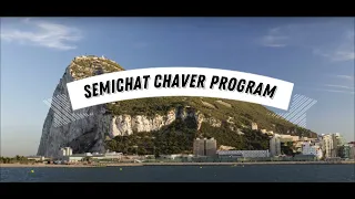 Gibraltar Semichat Chaver Program 2020 Intro