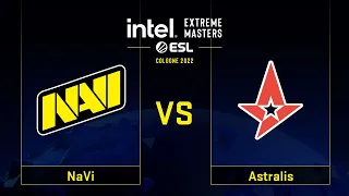 NaVi vs Astralis | Карта 2 Mirage | IEM Cologne 2022 - Quarter-final