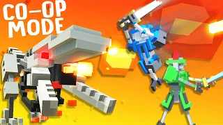 We Teamed Up To Destroy The Strongest Of Robots - Clone Drone In The Danger Zone Co-op Update