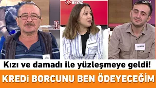 Kızı ve damadı ile yüzleşmeye stüdyoya geldi!