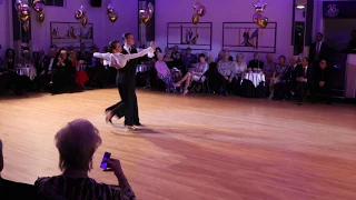 Igor Reznic & Mariia Polshchuk performing a Tango