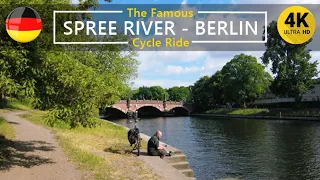 🇩🇪 Spree River BERLIN 4K Virtual Bicycle Tour