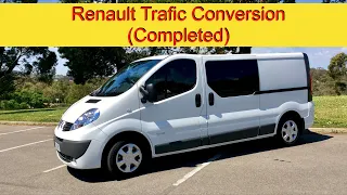 Part 4: Renault Trafic LWB Van Conversion Completed (for now).