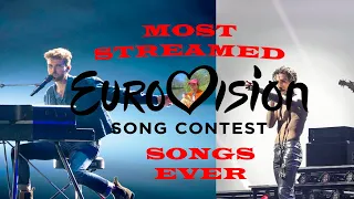 Most Streamed / Viewed Eurovision Entries of all time! [READ DISCRIPTION]