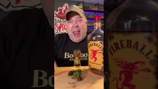 Fireball Whiskey & Peppers. What could go wrong? I've Derailed my Channel and I'm on Fire.