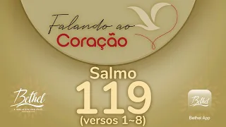 Salmo 119 versos 1-8 | Campanha Salmo da semana | Pastor Gentil Oliveira