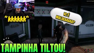 TAMPINHA TILT0U COM A MOÇA KKKKKKKKKKKKK