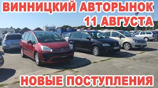 Обзор новых поступлений на авторынок Винницы 11 августа