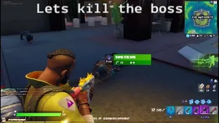 Fortnite season 3 how to kill Jules Boss!!!