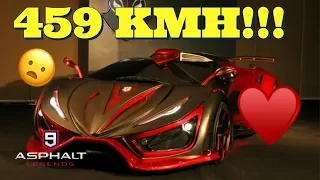 Cars With The Highest Top Speed In Each Vehicle Class (Asphalt 9 With Commentary)
