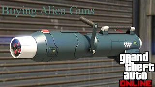 Buying Alien Guns In GTA 5 Online