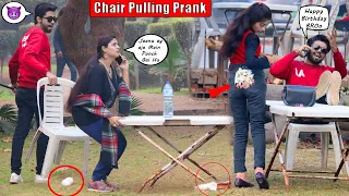 Chair Pulling Prank On People Part 4 | BY AJ AHSAN |