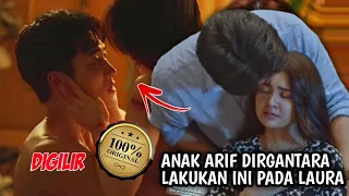 Makin panas adegan Ranjang raffi dan laura kupu kupu malam tak kalah hot dari arif dirgantara