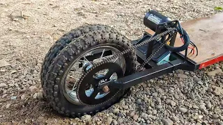 Make your own quad tires electric scooter