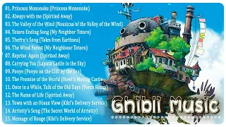 Greatest Studio Ghibli Soundtracks | Best Anime Songs | Captivating Music, Relax, Study, Sleep