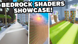 Showcasing Shaders & Answering Questions! Top 5 Shaders For Minecraft Bedrock Preview!