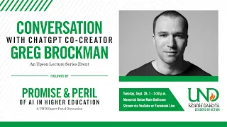 Conversation with ChatGPT Co-creator Greg Brockman | An Upson Lecture Series Event