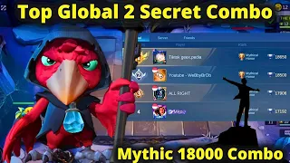 TOP 2 GLOBAL USING THIS SECRET META LINE-UP | MLBB MAGIC CHESS BEST SYNERGY COMBO TERKUAT