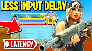 How To Reduce Input Delay Fortnite Season 8! 💜🚀 (0 Input Delay, PC Lag FIX, FPS BOOST!)