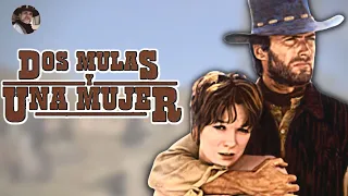 DOS MULAS PARA LA HERMANA SARA 1970 DOS MULAS Y UNA MUJER WESTERN protagonizado por CLINT EASTWOOD