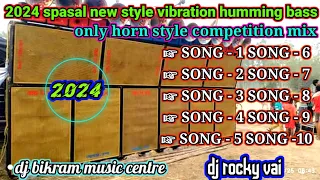 2024 spasal new humming bass song//non-stop horn compition//dj Rocky vai//2024