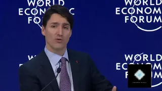 Malala Yousafzai and Justin Trudeau talk about education and women's empowerment at WEF Jan 25,2018