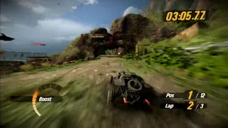 MotorStorm Pacific Rift (PS3) Game play