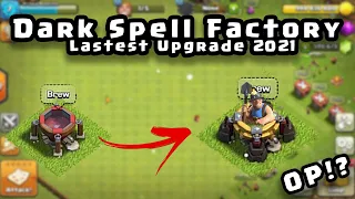 Dark Spell Factory Upgrade from lvl 1 - 5 MAX lastest update | Clash of Clans 2021