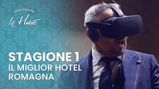 4 Hotel Stagione 1 | Bruno Barbieri prova i visori di realtà virtuale - Puntata 1 - Parte 1