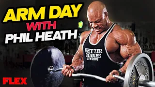 Phil Heath''s 23-Inch Arms Workout Routine for Mass Gain