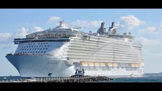 Worlds largest cruise ship Harmony of the seas