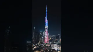 Armin van Buuren playing on the top of the Burj Khalifa in Dubai!