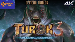 Turok 3 : Shadow Of Oblivion Remastered Official Trailer 4K | Gamescom 2023 Day 3 | 4K