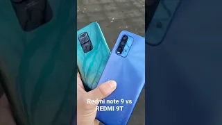 redmi note 9 vs REDMI 9T