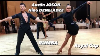 Austin Joson - Nino Dzneladze | Amateur | Rumba | Royal Cup