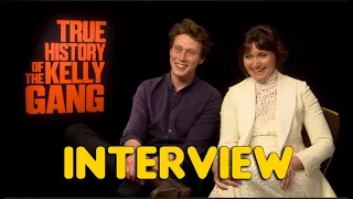 George MacKay and Essie Davis interview for True History Of The Kelly Gang (2020) Drama Movie (HD)