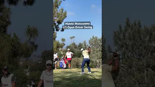 Hideki Matsuyama Slow Motion Driver Swing - US Open Golf 2023