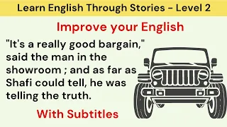 Learn English through Story Level 2 learners | English Graded Reader | English Podcast