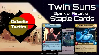 Spark of Rebellion Staple Cards - Galactic Tactics 3 - SWU Twin Suns Star Wars Unlimited