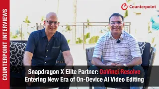 Snapdragon X Elite Partner, DaVinci Resolve: Entering New Era of On-Device AI Video Editing