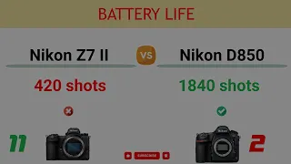 Nikon Z7 II vs Nikon D850 Comparison: 11 Reasons to buy Z7 Mark II and 10 Reasons to buy D850