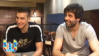 Miloš Teodosić i Bogdan Bogdanović u Šarenici